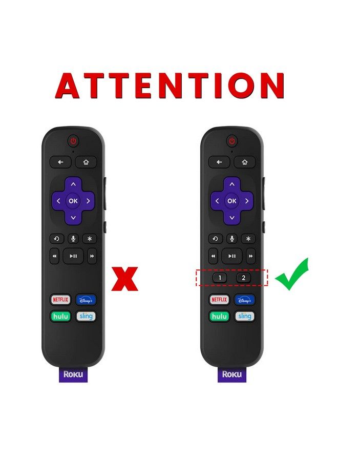 Smays Remote Case Glow In The Dark Replacement For Roku Voice Control Pro 2021 Silicone Cover With Lanyard - Image 3