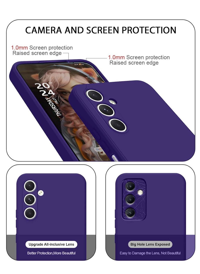 Samsung Galaxy A16 5G 2024 Premium Liquid Silicone Case Cover - Eggplant Purple - pzsku/ZAE70767EA9DD7B44779AZ/45/_/1727547715/ea5a23eb-d164-4d7f-83eb-965af14ec84e