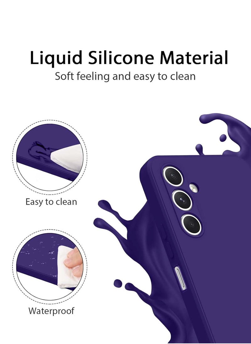 Samsung Galaxy A16 5G 2024 Premium Liquid Silicone Case Cover - Eggplant Purple - pzsku/ZAE70767EA9DD7B44779AZ/45/_/1727547725/e1fc6383-8d8e-4e7c-926a-7f625fdffaa3