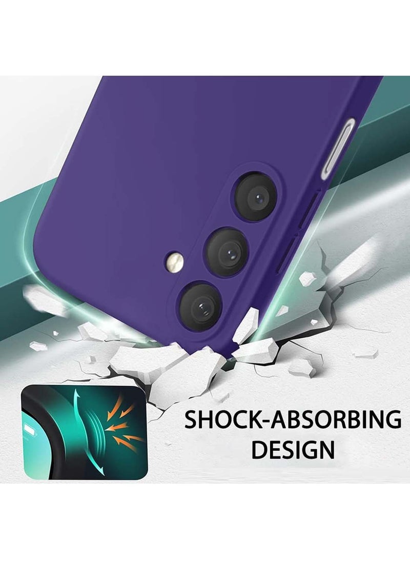 Samsung Galaxy A16 5G 2024 Premium Liquid Silicone Case Cover - Eggplant Purple - pzsku/ZAE70767EA9DD7B44779AZ/45/_/1727547735/367f6c0d-65fa-4bde-84d1-56e1c3b33ed5