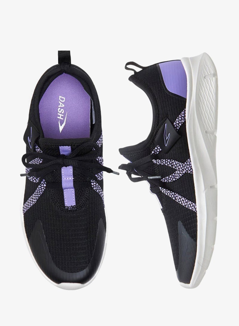 Dash Logo Detail Sports Shoes with Lace-Up Closure - Image 3