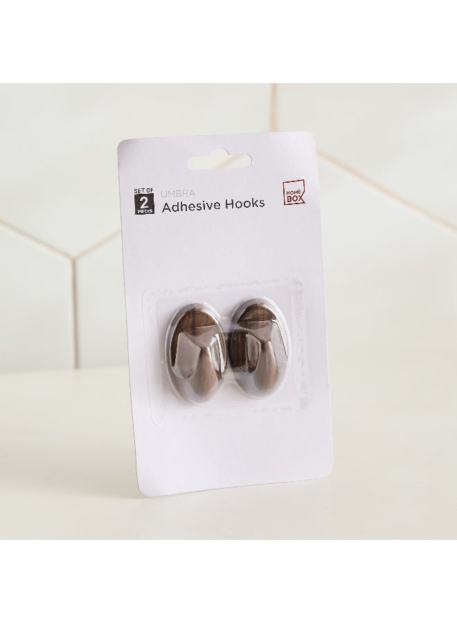 Home Box Decorative Wooden Finish Hooks - Set of 2 - Image 4