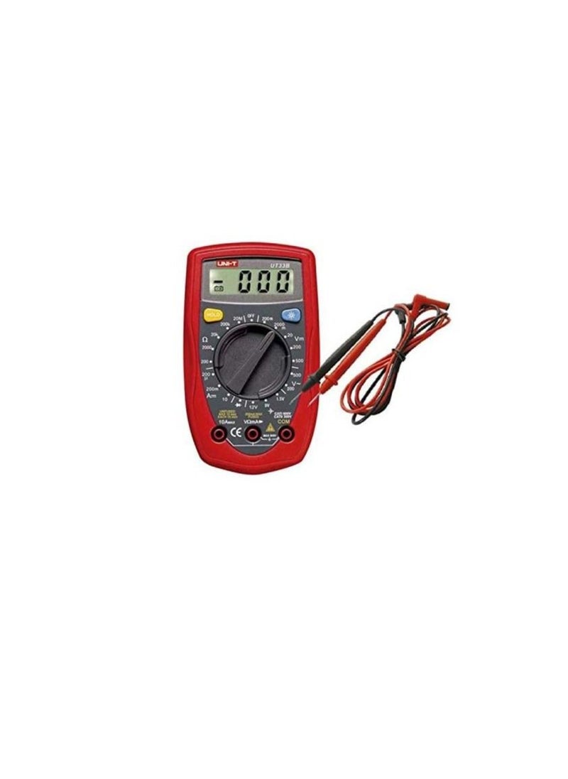 UNI-T UNI-T UT33B Auto Range Handheld Palm-Size LCD Digital Multimeter AC DC OHM Volt Tester Meter  - Image 3