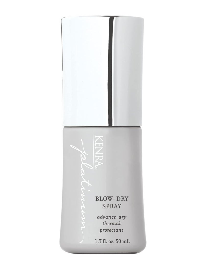 Kenra Professional Platinum Blow-Dry Spray | Time-Saving Heat Protectant | Detangles, Smooths, and Softens | Eliminates Frizz & Resists Humidity | Medium To Coarse Hair | Travel 1.7 fl. oz - Image 1