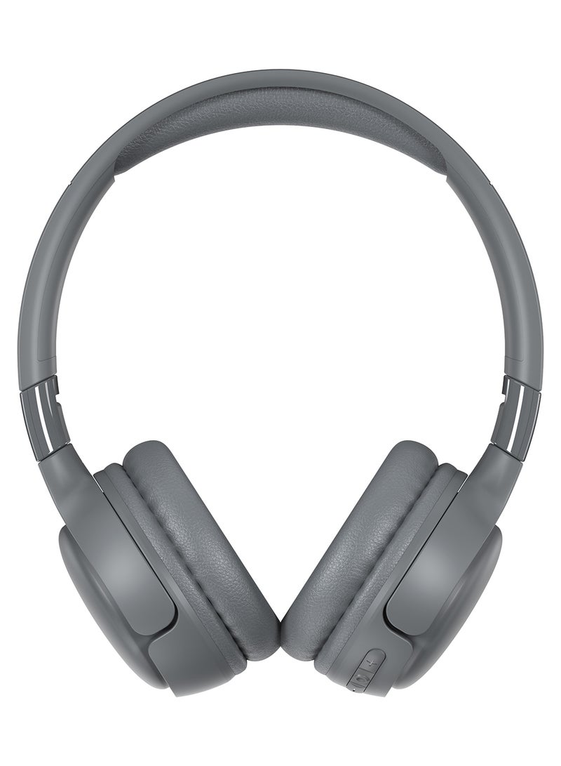 Honor Choice Headphones Lite On-Ear Wireless Headphone with 40mm Deep Bass Driver, 82-Hour Battery Life, Dual-Device Connection, AI Call Noise Cancellation & Foldable Lightweight Design grey - Image 5