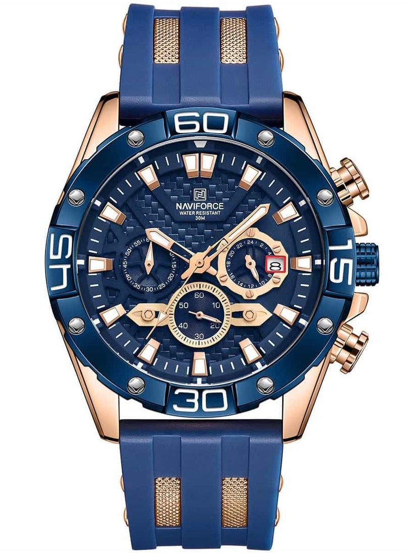 NAVIFORCE Naviforce Watch For Men NF8019T-RG-BE-BE  - Image 2