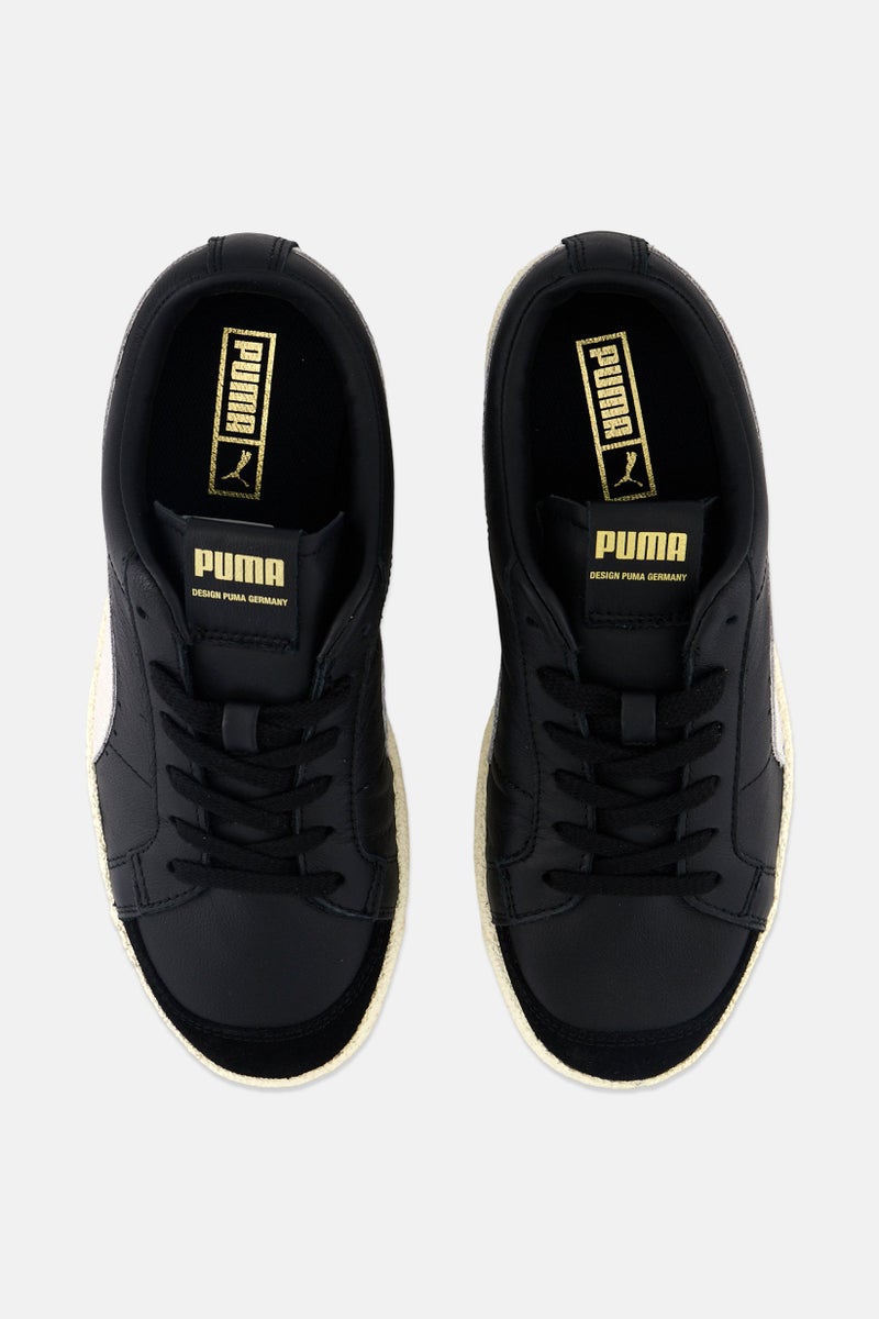 PUMA Kid Girl Lace Up Outdoor Shoes, Black - Image 2