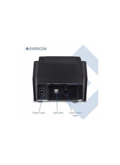 Generic Everycom EC-58 58mm (2 Inches) Direct Thermal Printer- Monochrome Desktop (1 Year Warranty) (USB)  - Image 3