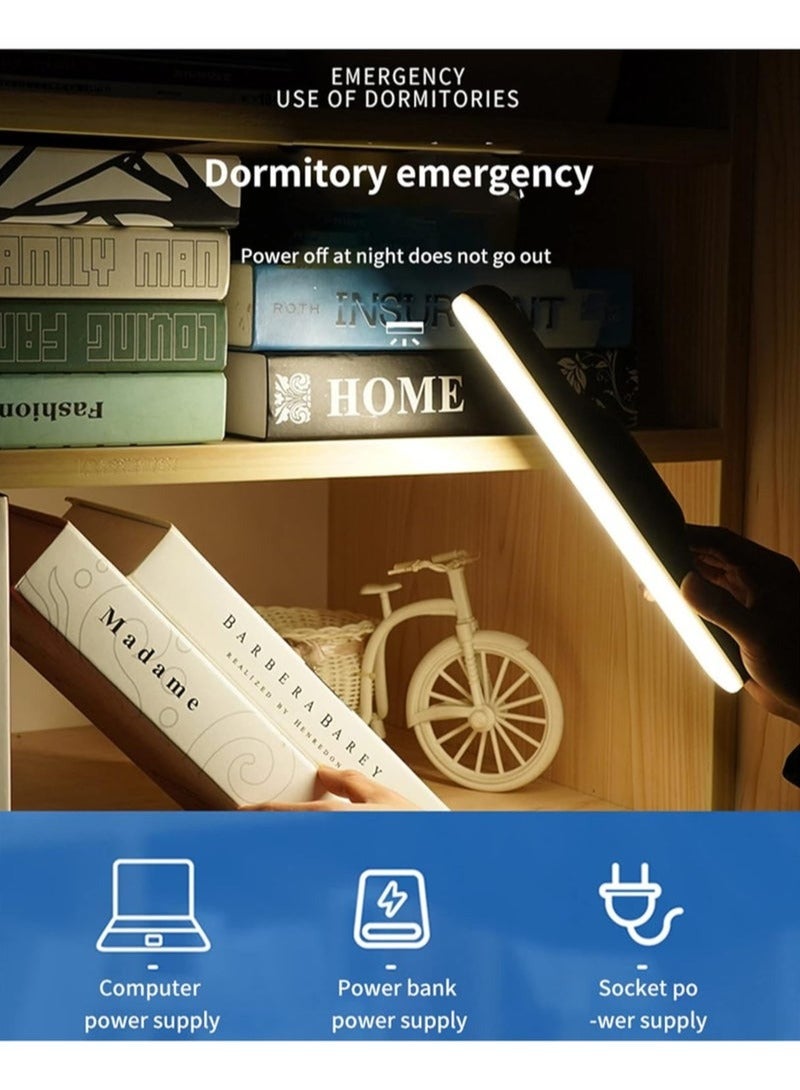 LED Plug Touch Switch Hanging Magnetic Lamp Eye Protection Natural Light Compatible with Desk Studing Mirror Cabinet - Image 3