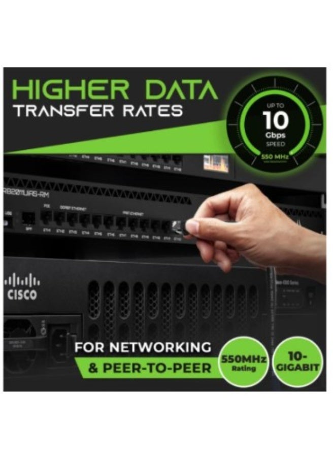 Terabyte Ethernet Cable HI-LCB06-40m Cat6 26 AWG 10/100/1000 1 Gbps Ethernet Cable 40M - Image 2