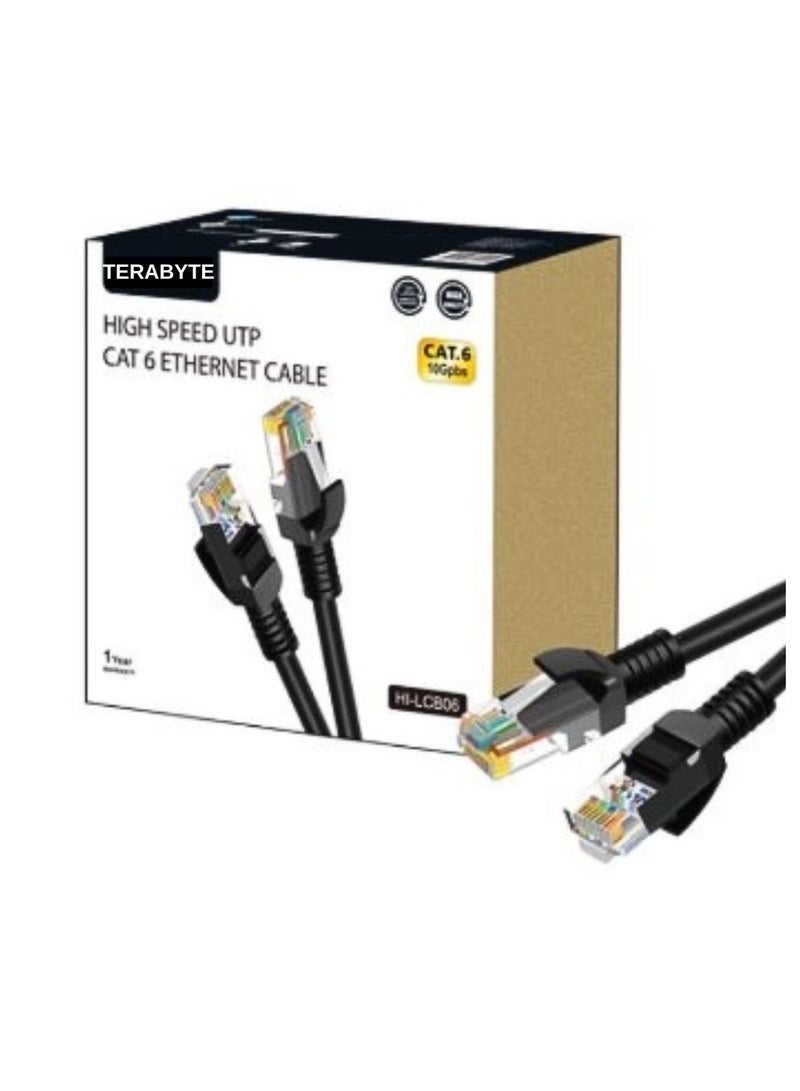Terabyte Ethernet Cable HI-LCB06-40m Cat6 26 AWG 10/100/1000 1 Gbps Ethernet Cable 40M - Image 1