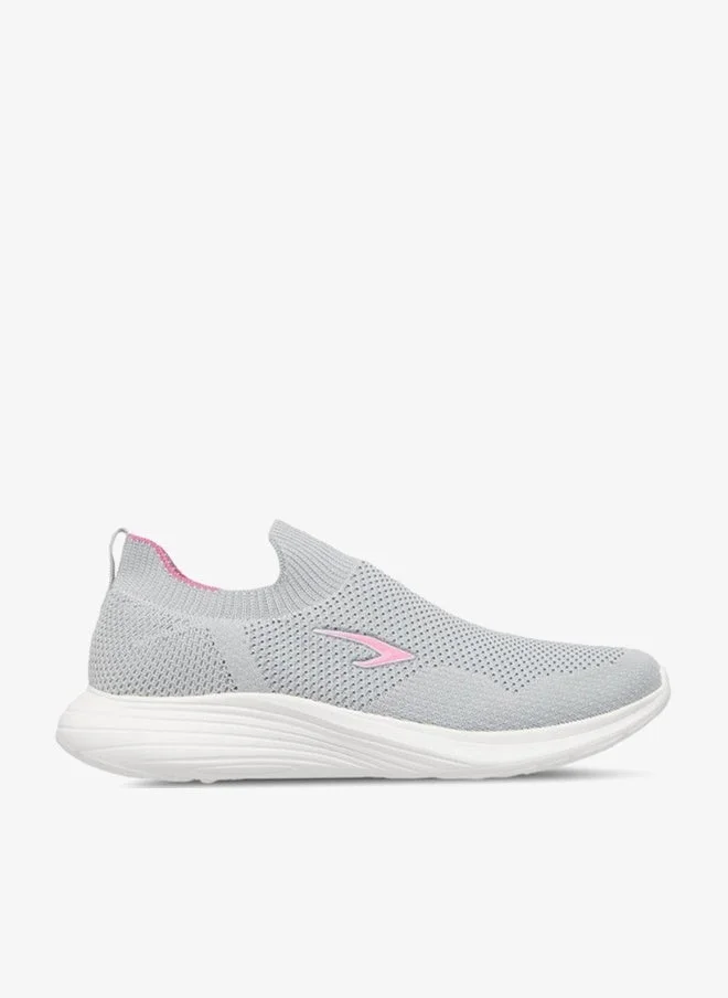 Dash GREY Women Sock Hem Slip-On Sports Shoes with Pull Tab  | Best Price UAE