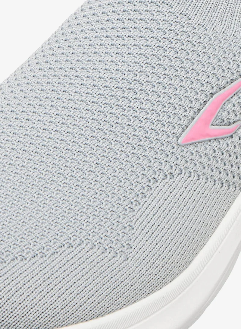 Dash GREY Women Sock Hem Slip-On Sports Shoes with Pull Tab  | Best Price UAE