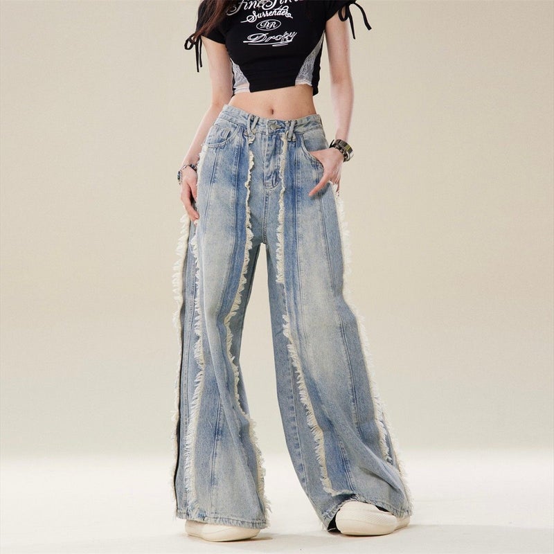 Vintage Classic European-American Design Daily Commute Jeans  Size_S - Image 1