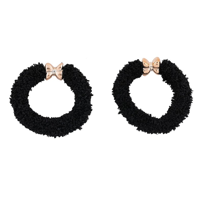Estele Multicolor Comapct Type Hair Bands for Womensgirls Pack of 2 - Image 1