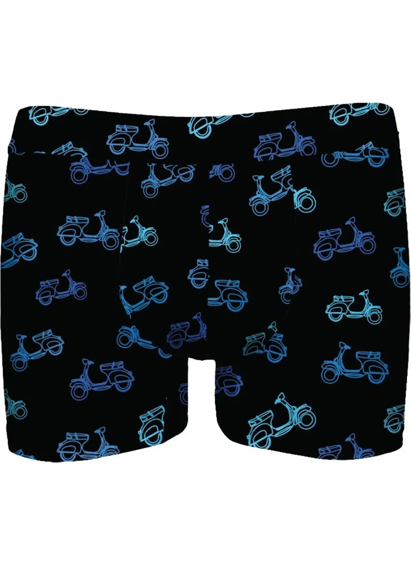 John Frank Elastic Printed Modal Boxer