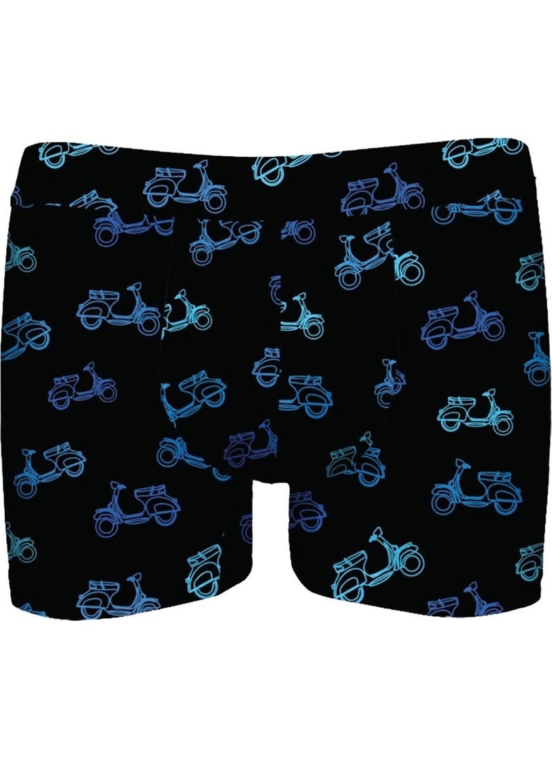 John Frank - Elastic Printed Modal Boxer - Image 1
