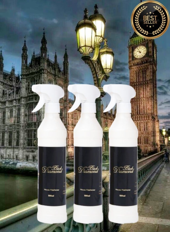 بانافع 3 قطع معطر منزل بلاك دايموند - Image 1