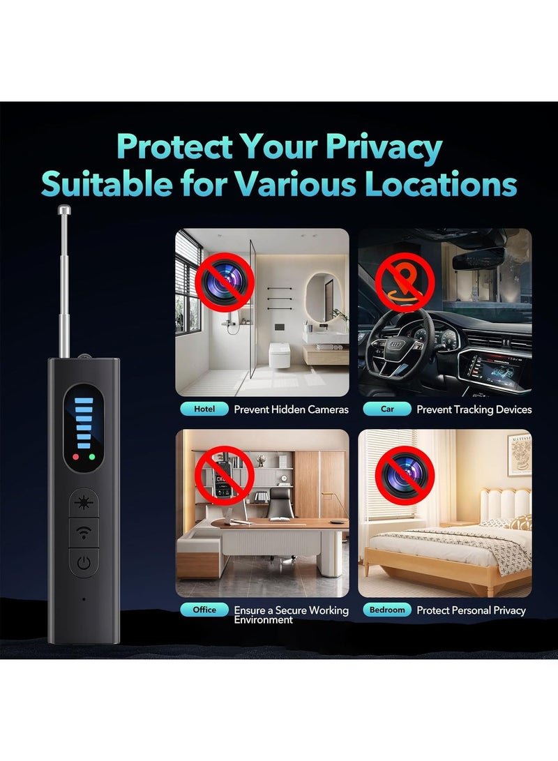 EVEREEN Hidden Camera Detectors, Mini Anti-Spy Camera Detectors, Portable RF Signal Scanners, Bug Detectors, Listening Devices Detectors, Car, Office, Hotel, Travel - Image 5