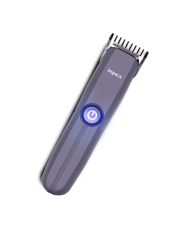 Impex Trimmer IHC3 Corded and Cordless Rechargeable, Trimmer for Men with 4 Length Adjustment, Adjustable Caps and LED Indicator For Charging Indication, With 6 Months Warranty - Image 1