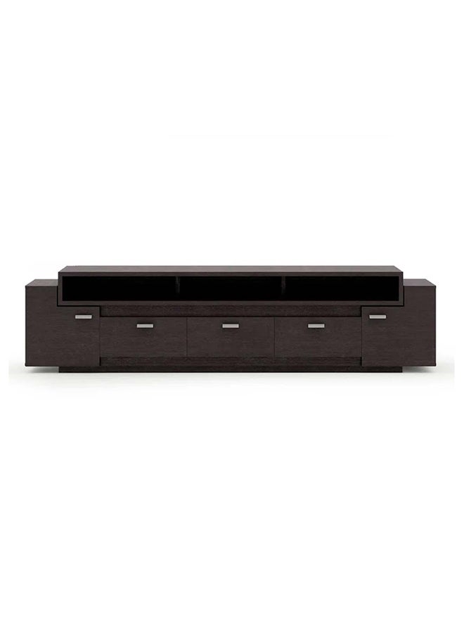 AtoZ Furniture Goliath Multi Drawer Media TV Stand in Black Color in Black Color 