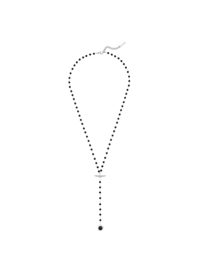 Voltwing Beaded Stainless Steel Bracelet for Men