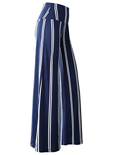 Arolina Women's Stretchy Wide Leg Palazzo Lounge Pants Casual Comfy High Waist Palazzo Pants - Image 2