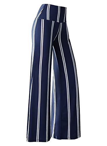 Arolina Women's Stretchy Wide Leg Palazzo Lounge Pants Casual Comfy High Waist Palazzo Pants - Image 1