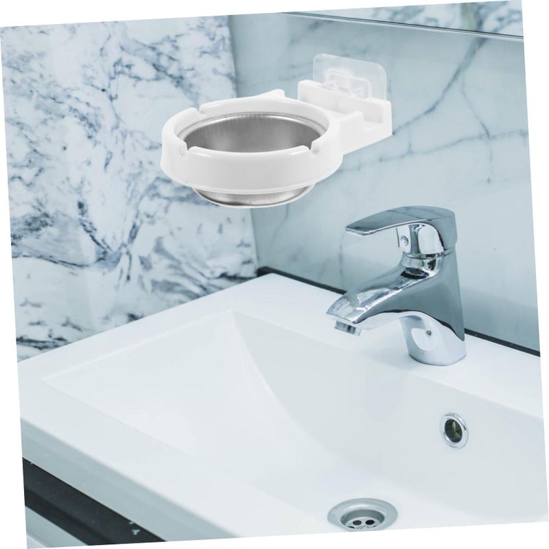 Stainless Steel Wall Mounted Ashtray Holder For Indoor Outdoor Home Use - Image 3