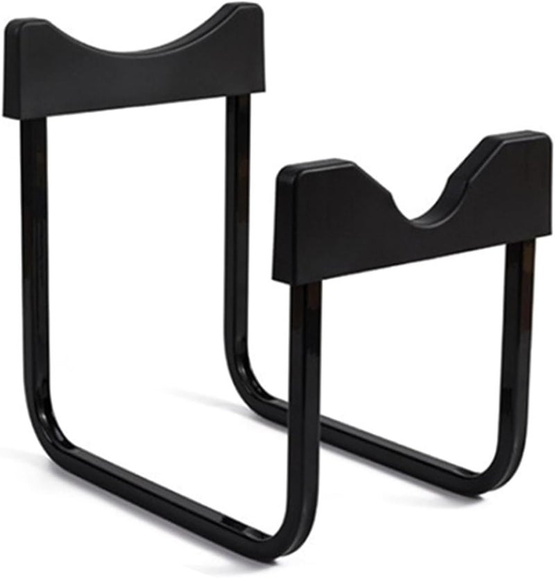 Convenient Water Dispenser Support Stable Bottled Water Bucket Stand Bottled Water Support Holder Drinking Rack (black)