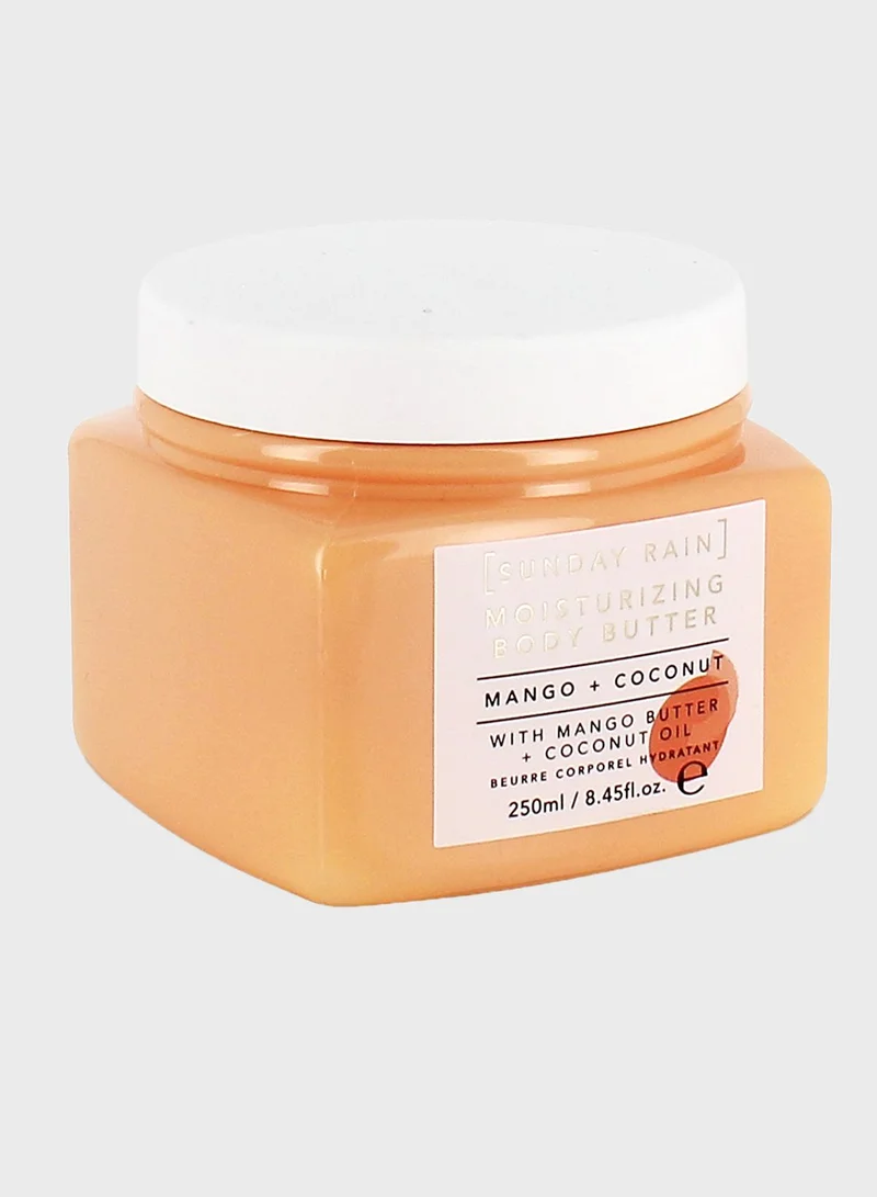 صنداي رين زبدة المانجو وجوز الهند للجسم