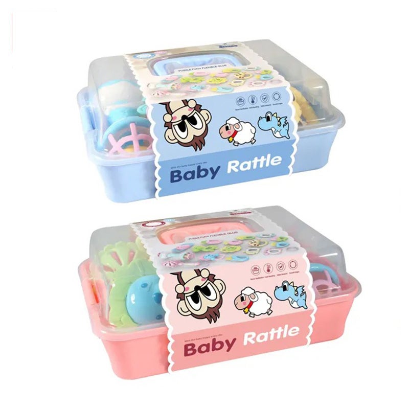 Baby Rubber Rattles Box 18 Pieces - 016743-3180 - Image 2