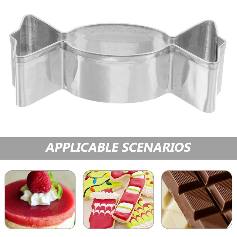 Stainless Steel Cookie Cutters Set of 4 for Baking Cake Decorating DIY Biscuit Molds - Image 4