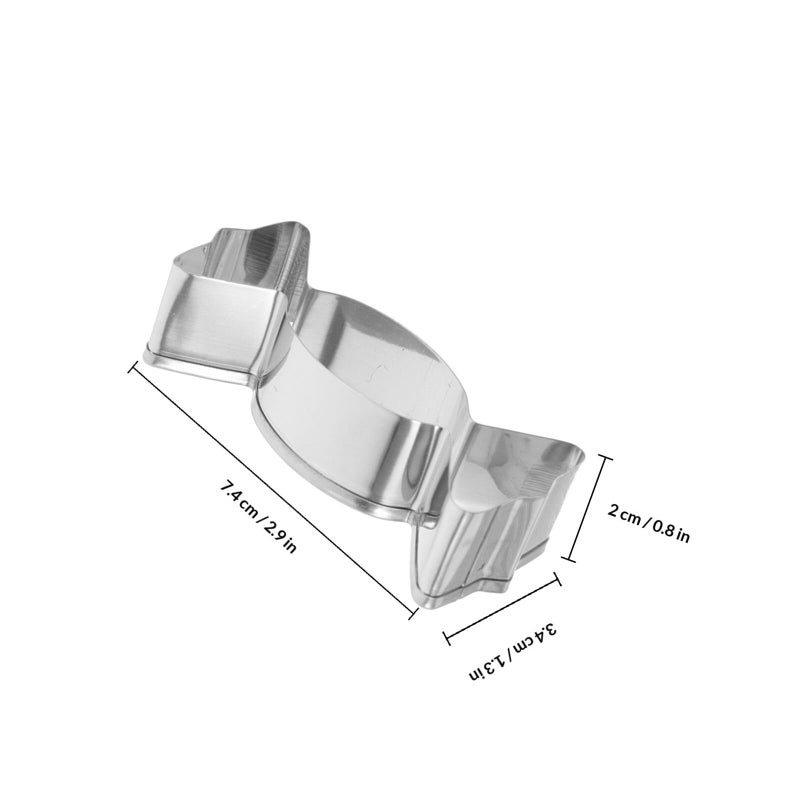 Stainless Steel Cookie Cutters Set of 4 for Baking Cake Decorating DIY Biscuit Molds - Image 3