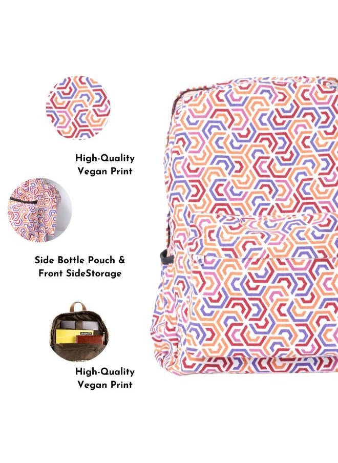 earthsave Casual Cotton Backpack for Boys & Girls| Water Resistant Laptop Backpack for Office, School and  College  - Image 2