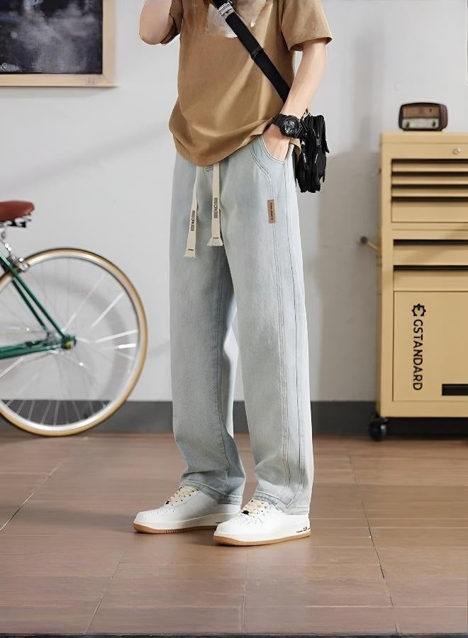 بنطلون رجالي صيفي عصري وكلاسيكي - أنيق ومريح - Image 1