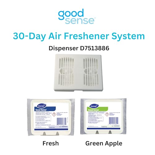 Diversey 100898962 Good Sense 30-Day Air Freshener, Fits Most Dispensers, Fresh Scent, 1 Refill Pad - Image 3