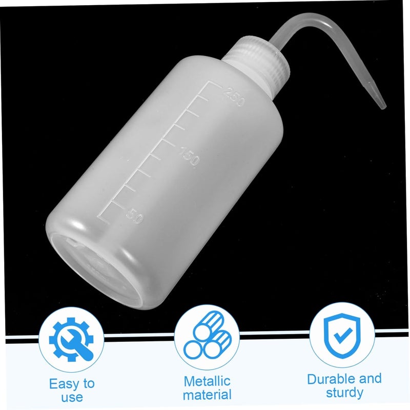 6pcs Plastic Rinse Pot Lab Use Washing Bottle Refillable Empty for Shampoo Lotion - Image 4
