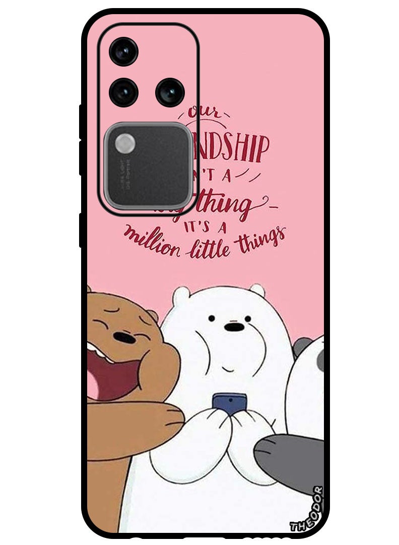 Theodor Protective Case Anti Scratch Shock Proof Bumper Cover For Vivo S18 Pro Friendship - Image 1