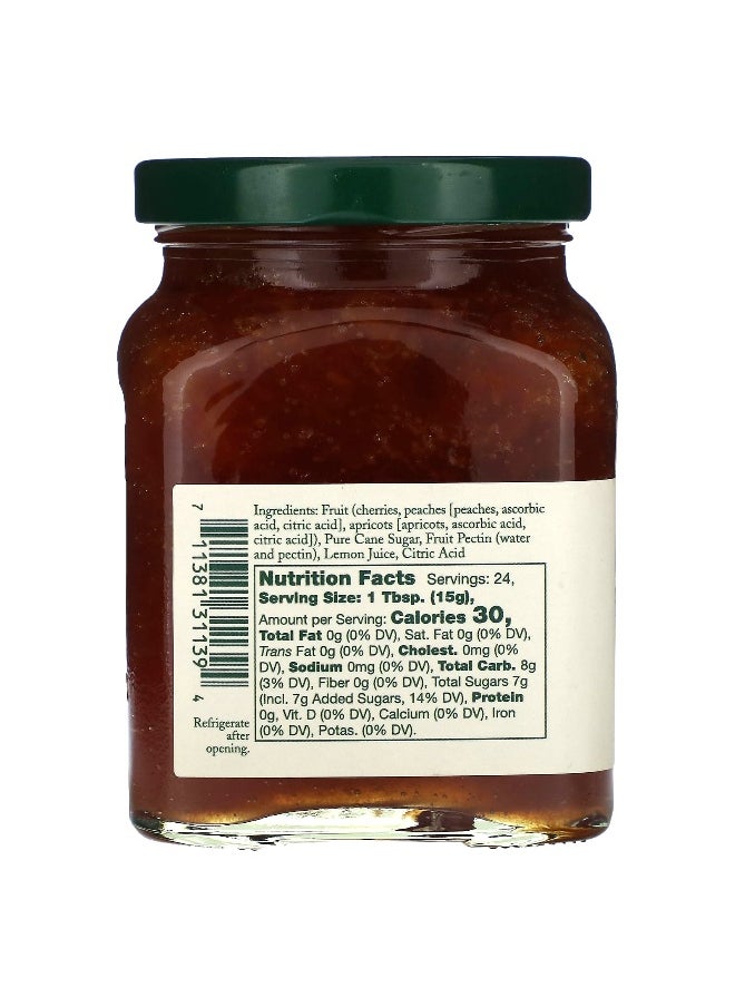Stonewall Kitchen Stonewall Kitchen, Peach Apricot Cherry Jam , 12.5 oz (354 g)  - Image 2