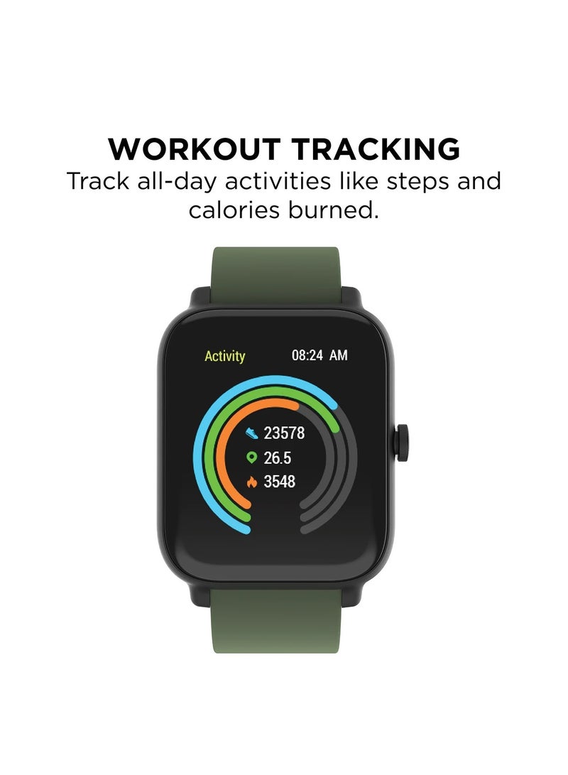 إيفو ساعة تتبع اللياقة البدنية للجنسين إيفو  أسودأخضر - Image 3