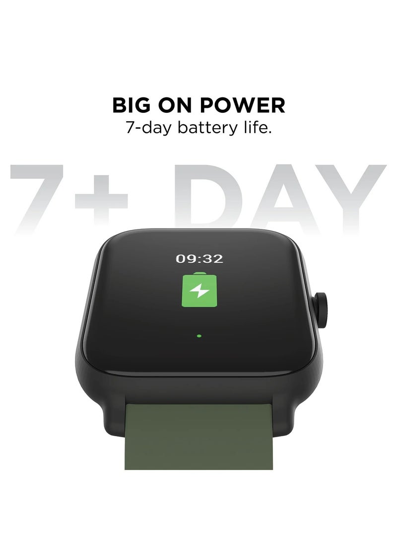 إيفو ساعة تتبع اللياقة البدنية للجنسين إيفو  أسودأخضر - Image 5