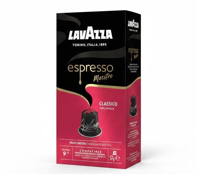 Lavazza Nespresso Compatible Espresso Maestro Classico 10 Coffee Capsules 57g - Image 2