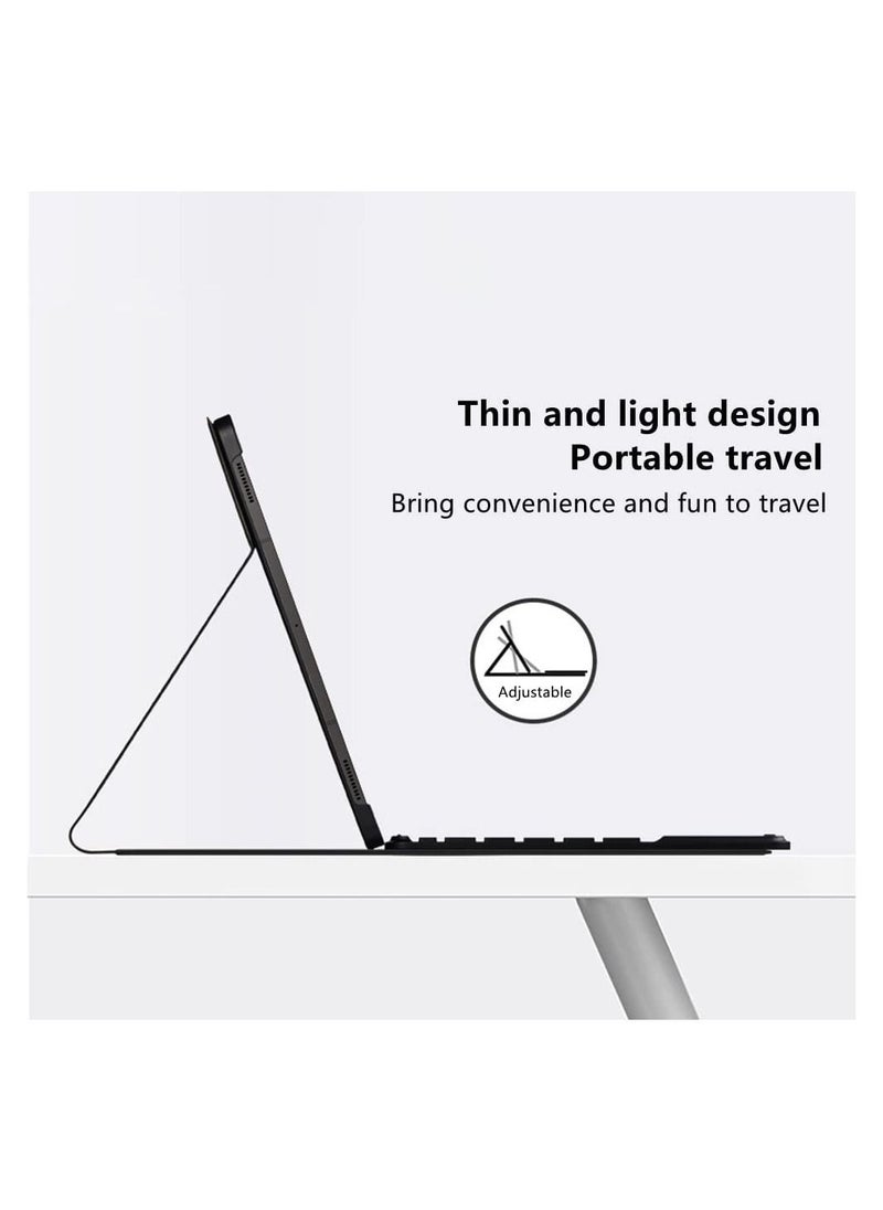 VKL - Keyboard Case for Galaxy Tab S8 Ultra 14.6 inch 2022, Wireless Detachable Backlight with Touchpad, Protective Cover - Image 1
