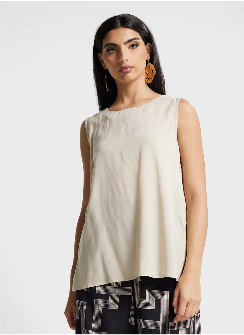 Biba Printed Jacket Palazo With Inner