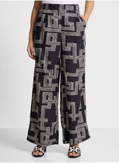 Biba Printed Jacket Palazo With Inner  - Image 4