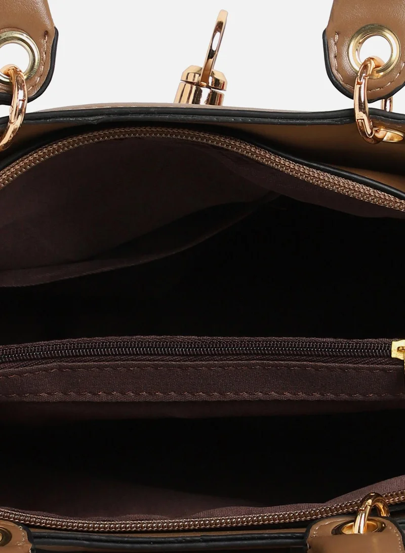 Haute Sauce Carman Beige Handbag