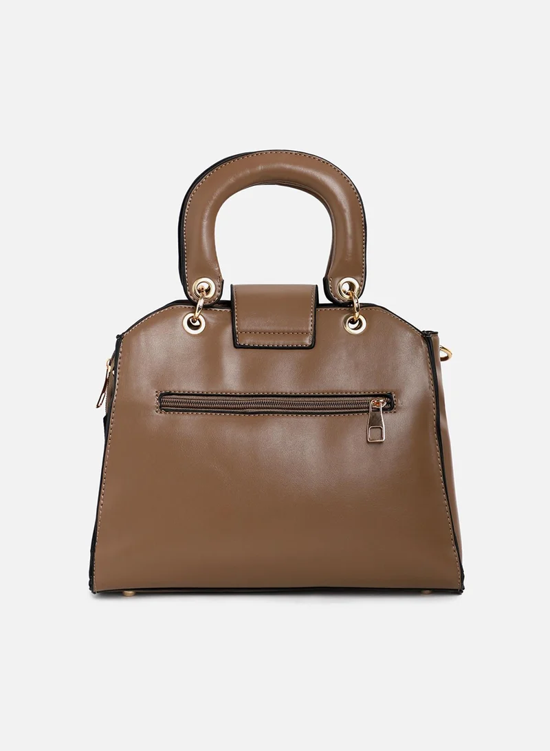 Haute Sauce Carman Beige Handbag