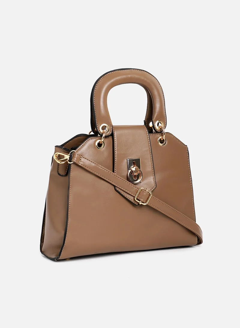 Haute Sauce Carman Beige Handbag