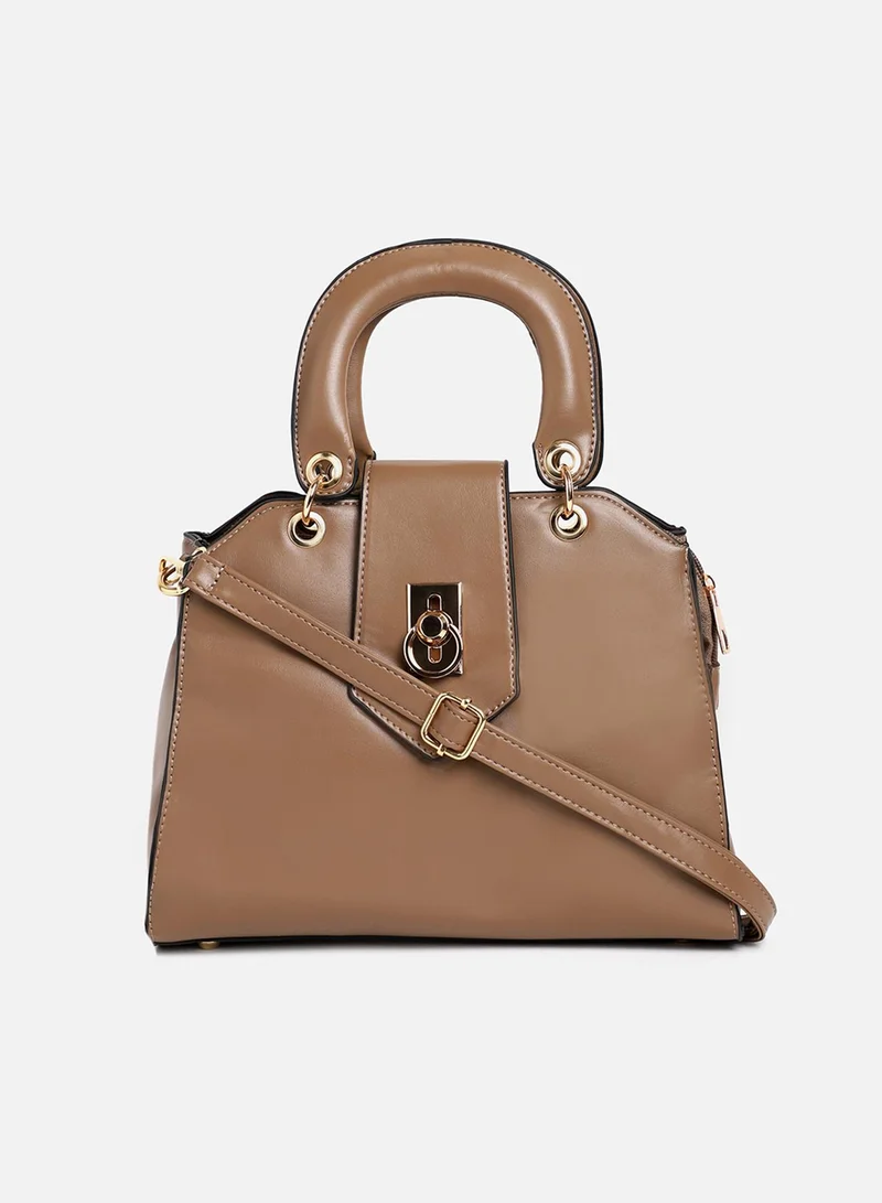 Haute Sauce Carman Beige Handbag